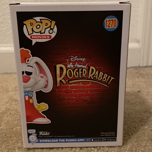 Funko POP! Who Framed Roger Rabbit NYCC 2022 Fall Convention Shared Exclusive - Picture 4 of 15